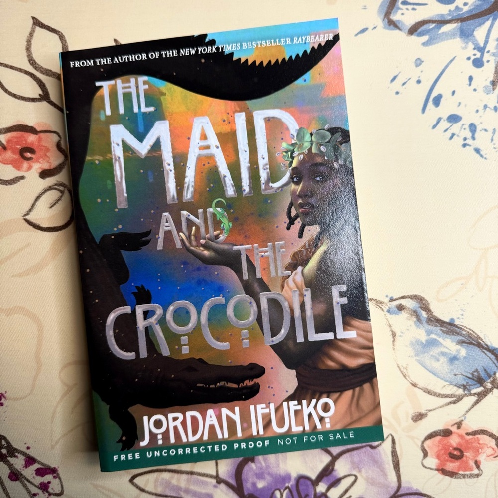 💜 The Maid and the Crocodile by Jordan Ifueko ARC
